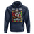 Merry Kwanzaa Hoodie African American Santa Black Christmas
