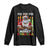 Merry Kwanzaa Long Sleeve Shirt African American Santa Black Christmas