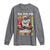 Merry Kwanzaa Long Sleeve Shirt African American Santa Black Christmas