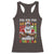 Merry Kwanzaa Racerback Tank Top African American Santa Black Christmas