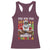 Merry Kwanzaa Racerback Tank Top African American Santa Black Christmas