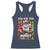 Merry Kwanzaa Racerback Tank Top African American Santa Black Christmas