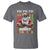Merry Kwanzaa T Shirt African American Santa Black Christmas - Wonder Print Shop