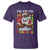 Merry Kwanzaa T Shirt African American Santa Black Christmas - Wonder Print Shop