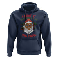 African American Santa Kwanzaa Hoodie I Love It When You Call Me Big Papa