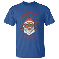 African American Santa Kwanzaa T Shirt I Love It When You Call Me Big Papa - Wonder Print Shop