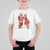 African American Christmas T Shirt For Kid Black Santa Mr Mrs Claus Dancing - Wonder Print Shop