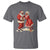 African American Christmas T Shirt Black Santa Mr Mrs Claus Dancing - Wonder Print Shop