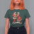 African American Christmas T Shirt For Women Black Santa Mr Mrs Claus Dancing - Wonder Print Shop
