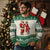African American Xmas Ugly Christmas Sweater Black Santa Mr Mrs Claus Dancing - Wonder Print Shop