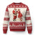 African American Xmas Ugly Christmas Sweater Black Santa Mr Mrs Claus Dancing - Wonder Print Shop