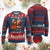 African American Xmas Ugly Christmas Sweater Ain't Nothin' But A Christmas Party Mr Mrs Claus Dancing - Wonder Print Shop