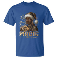 Xmas Melanin Black Girl Magic T Shirt - Wonder Print Shop