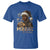 Xmas Melanin Black Girl Magic T Shirt - Wonder Print Shop