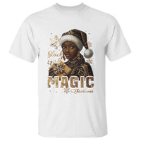 Xmas Melanin Black Girl Magic T Shirt - Wonder Print Shop