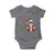 Funny Xmas Hiphop Black Santa Baby Onesie They Not Like Us African American Christmas