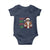 Funny Xmas Hiphop Black Santa Baby Onesie They Not Like Us African American Christmas