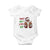 Funny Xmas Hiphop Black Santa Baby Onesie They Not Like Us African American Christmas