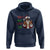 Funny Xmas Hiphop Black Santa Hoodie They Not Like Us African American Christmas