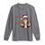 Funny Xmas Hiphop Black Santa Long Sleeve Shirt They Not Like Us African American Christmas