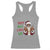 Funny Xmas Hiphop Black Santa Racerback Tank Top They Not Like Us African American Christmas