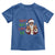 Funny Xmas Hiphop Black Santa Toddler T Shirt They Not Like Us African American Christmas