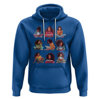 Black History Month Hoodie Reading Book African Melanin Women Girls - Wonder Print Shop