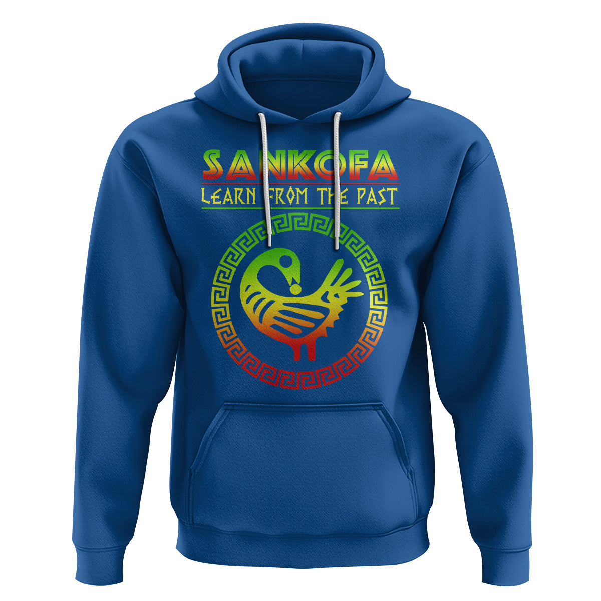 Black History Month Hoodie Sankofa Learn From The Past African Bird - Wonder Print Shop