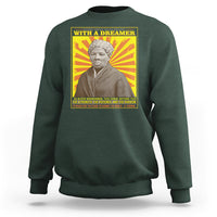 Harriet Tubman Sweatshirt Every Great Dream Begins With A Dreamer Black History Month - Wonder Print Shop