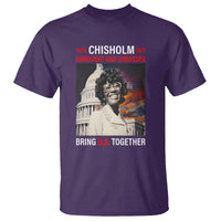 Shirley Chisholm T Shirt Unbought And Unbossed Bring U.S. Together Black History Month - Wonder Print Shop