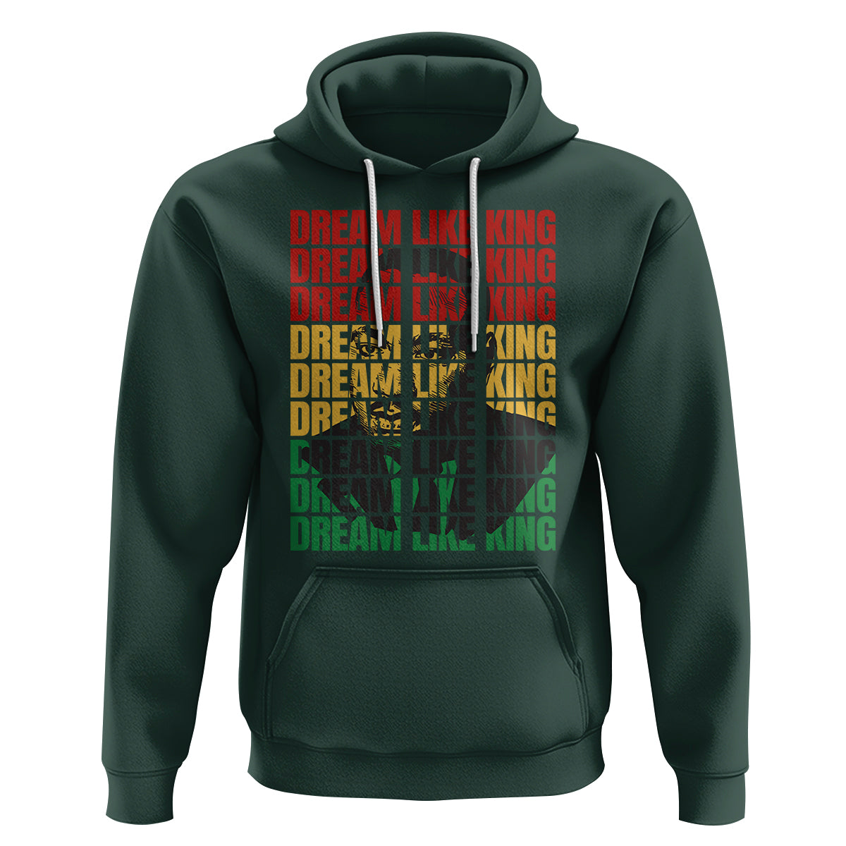 Martin Luther King Jr. Hoodie Dream Like King MLK Civil Rights Leaders Black History Month - Wonder Print Shop