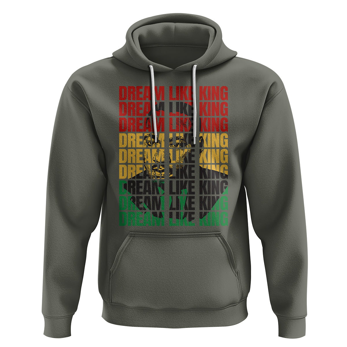 Martin Luther King Jr. Hoodie Dream Like King MLK Civil Rights Leaders Black History Month - Wonder Print Shop