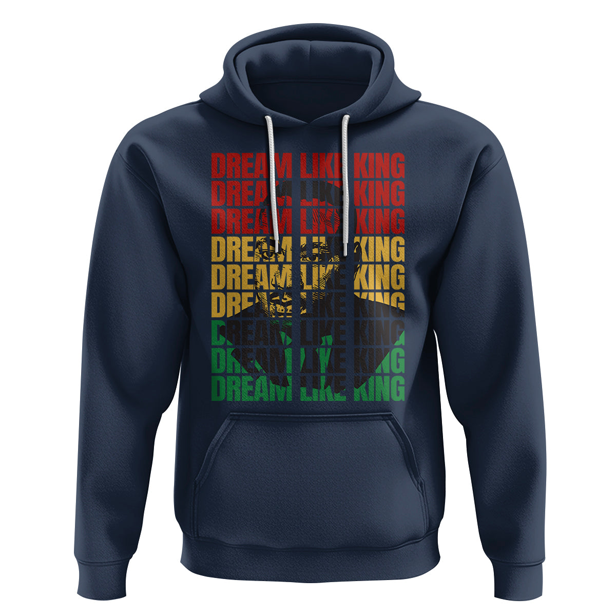 Martin Luther King Jr. Hoodie Dream Like King MLK Civil Rights Leaders Black History Month - Wonder Print Shop