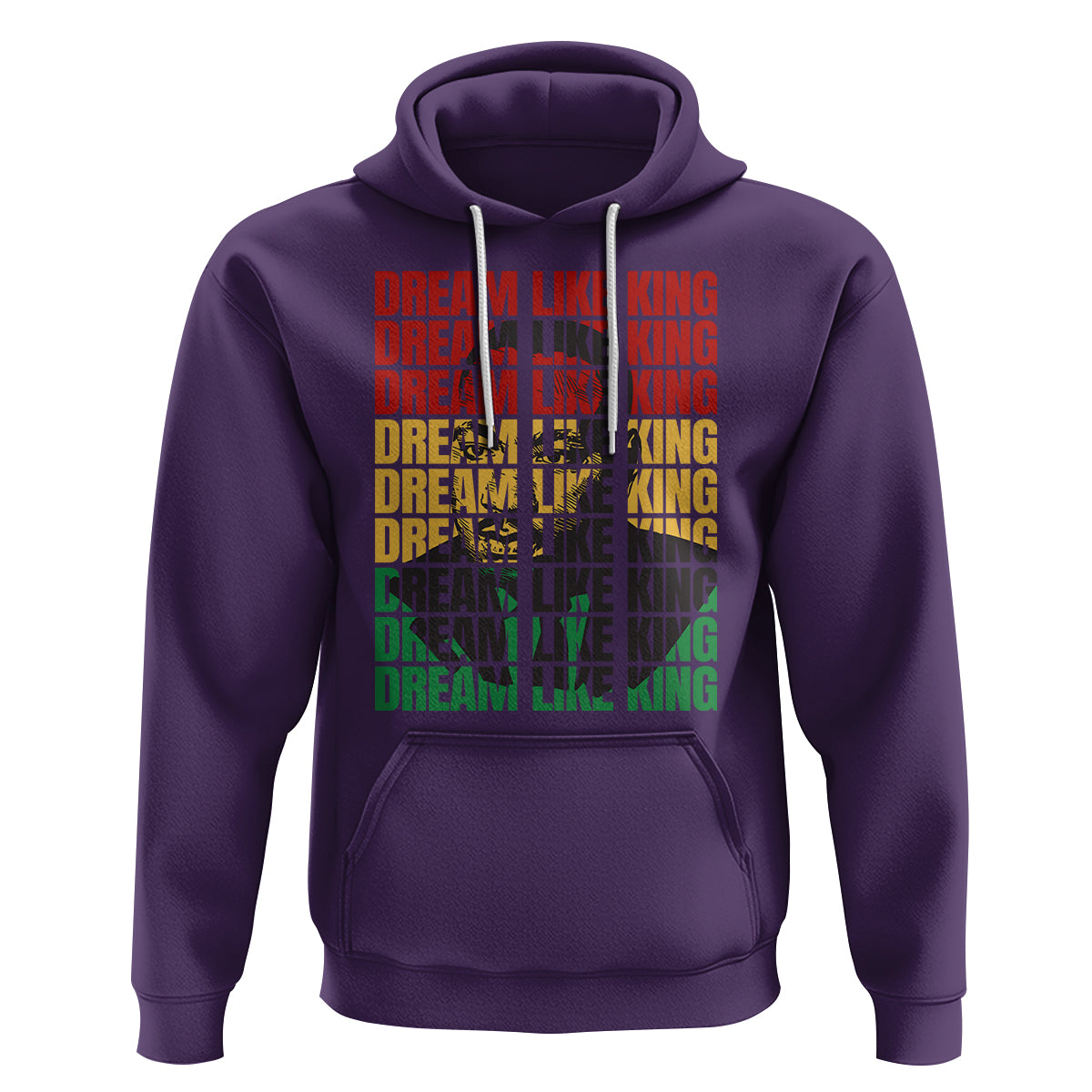 Martin Luther King Jr. Hoodie Dream Like King MLK Civil Rights Leaders Black History Month - Wonder Print Shop