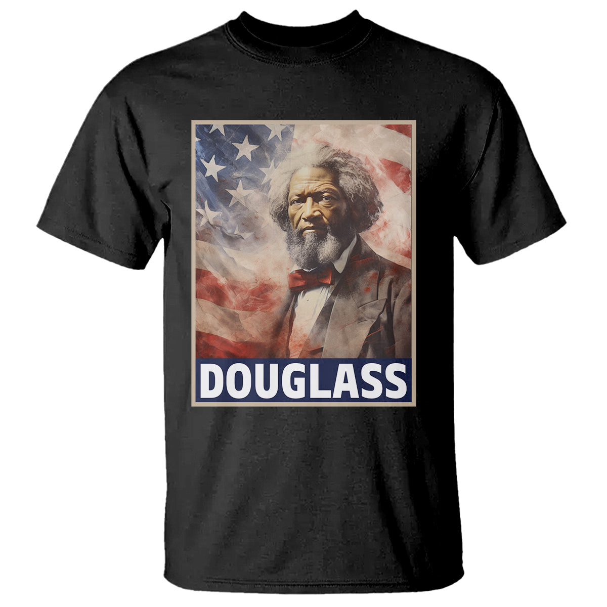 Frederick Douglass T Shirt African American Hero Black History Month - Wonder Print Shop