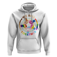 Black History Month Hoodie We Rise Together Equality Awesome Melanin LGBT - Wonder Print Shop