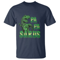Papasaurus Funny Dinosaur Father's Day T Shirt - Wonder Print Shop