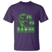 Papasaurus Funny Dinosaur Father's Day T Shirt - Wonder Print Shop