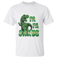 Papasaurus Funny Dinosaur Father's Day T Shirt - Wonder Print Shop
