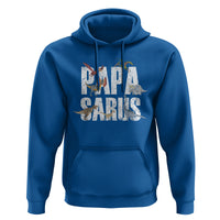 Papasaurus Funny Dinosaur Father's Day Hoodie - Wonder Print Shop