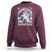 Dadacorn Funny Unicorn Father's Day Sweatshirt - Wonder Print Shop