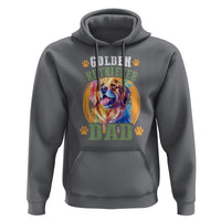 Golden Retriever Dad Dog Dad Father's Day Hoodie - Wonder Print Shop