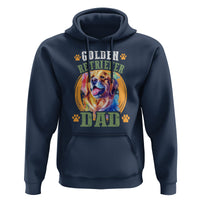 Golden Retriever Dad Dog Dad Father's Day Hoodie - Wonder Print Shop