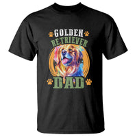 Golden Retriever Dad Dog Dad Father's Day T Shirt - Wonder Print Shop