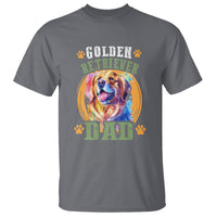 Golden Retriever Dad Dog Dad Father's Day T Shirt - Wonder Print Shop