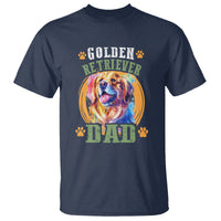 Golden Retriever Dad Dog Dad Father's Day T Shirt - Wonder Print Shop
