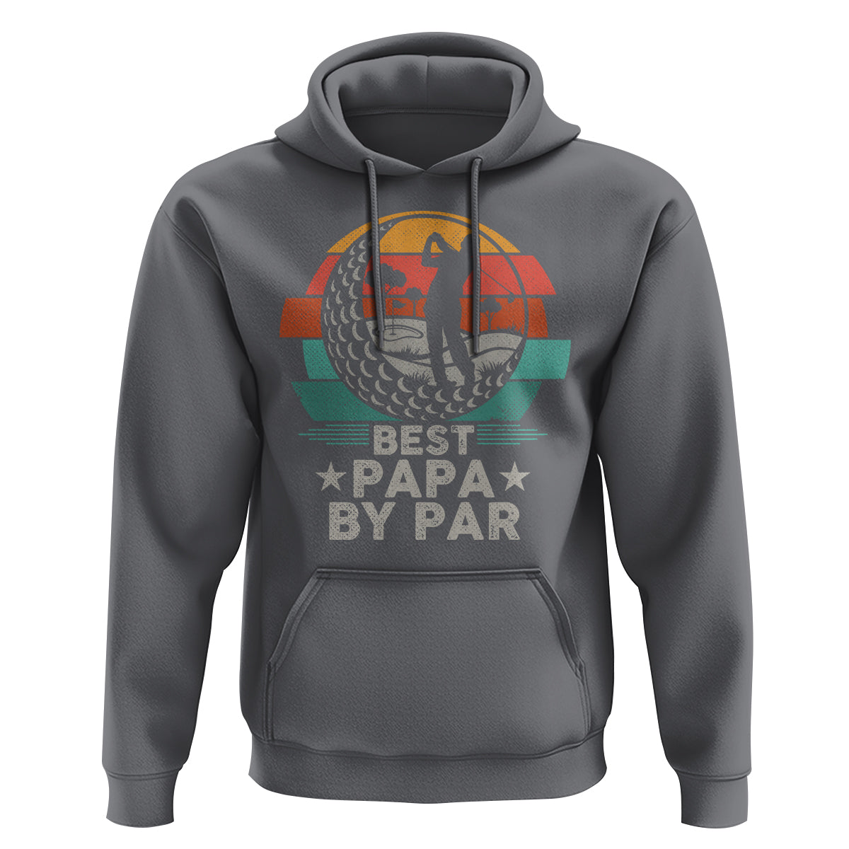 Golf Dad Hoodie Funny Best Papa By Par Golf Player Dad Father's Day - Wonder Print Shop