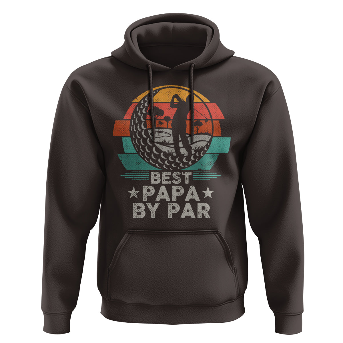 Golf Dad Hoodie Funny Best Papa By Par Golf Player Dad Father's Day - Wonder Print Shop