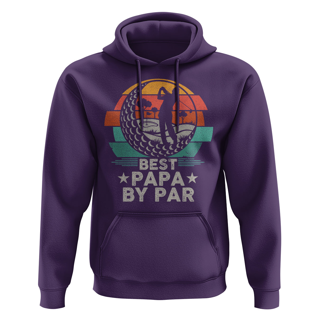 Golf Dad Hoodie Funny Best Papa By Par Golf Player Dad Father's Day - Wonder Print Shop