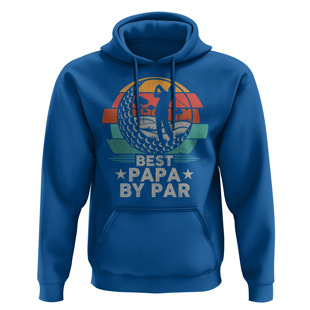 Golf Dad Hoodie Funny Best Papa By Par Golf Player Dad Father's Day - Wonder Print Shop